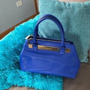 Vince Camuto NWOT Blue Leather Satchel Crossbody